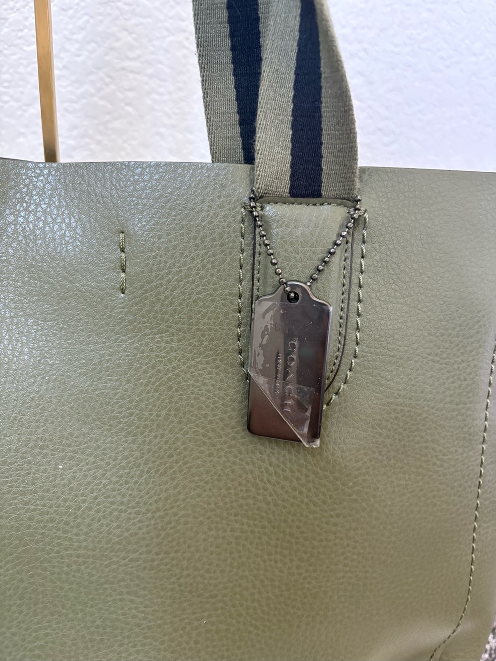 COACH LARGE DERBY TOTE - Picture 5 of 12
